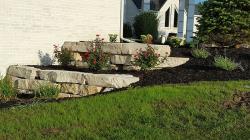 Silver Creek Outcropping Retaining Wall