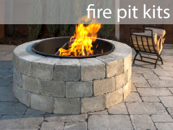 outdoor fire pit kits