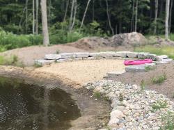 delta ledge stone beach wall