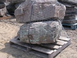 Pennsylvania fieldstone boulders double pallet