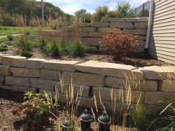 Silver Creek Stone Outcropping Retaining Wall