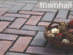 town hall paver