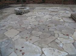 Silver Creek flagstone patio