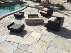 silver creek flagstone pool patio