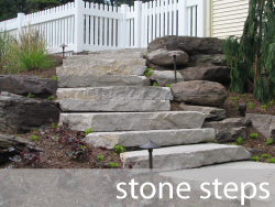 stone steps