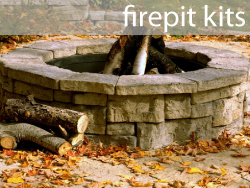 outdoor fire pit kits