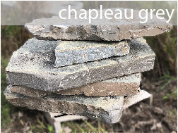 chapleau grey canadian stone step