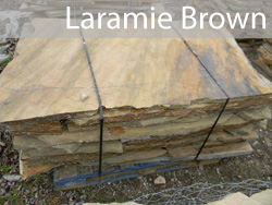 oklahoma laramie brown flagstone