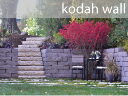 kodah landscaping retaining walls